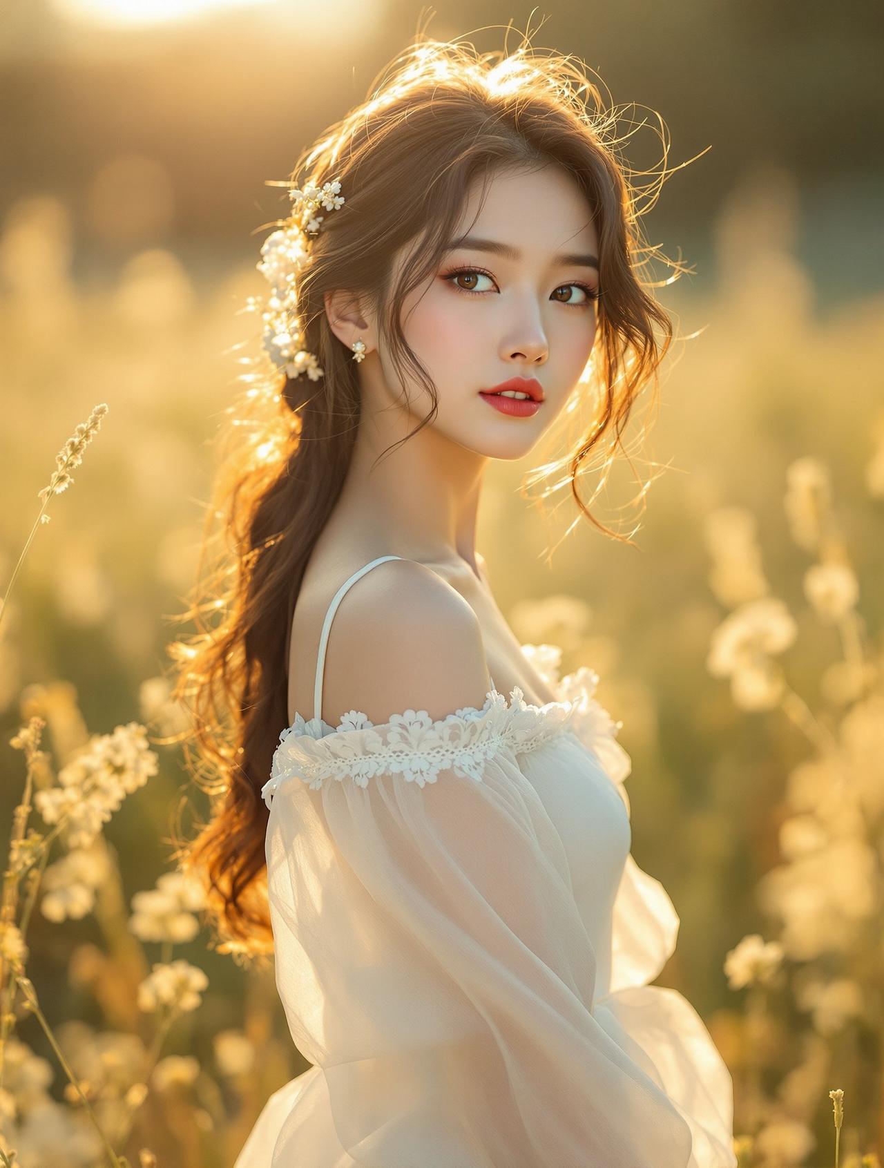 福利姬写真纯欲写真作品《晨光中的少女》
